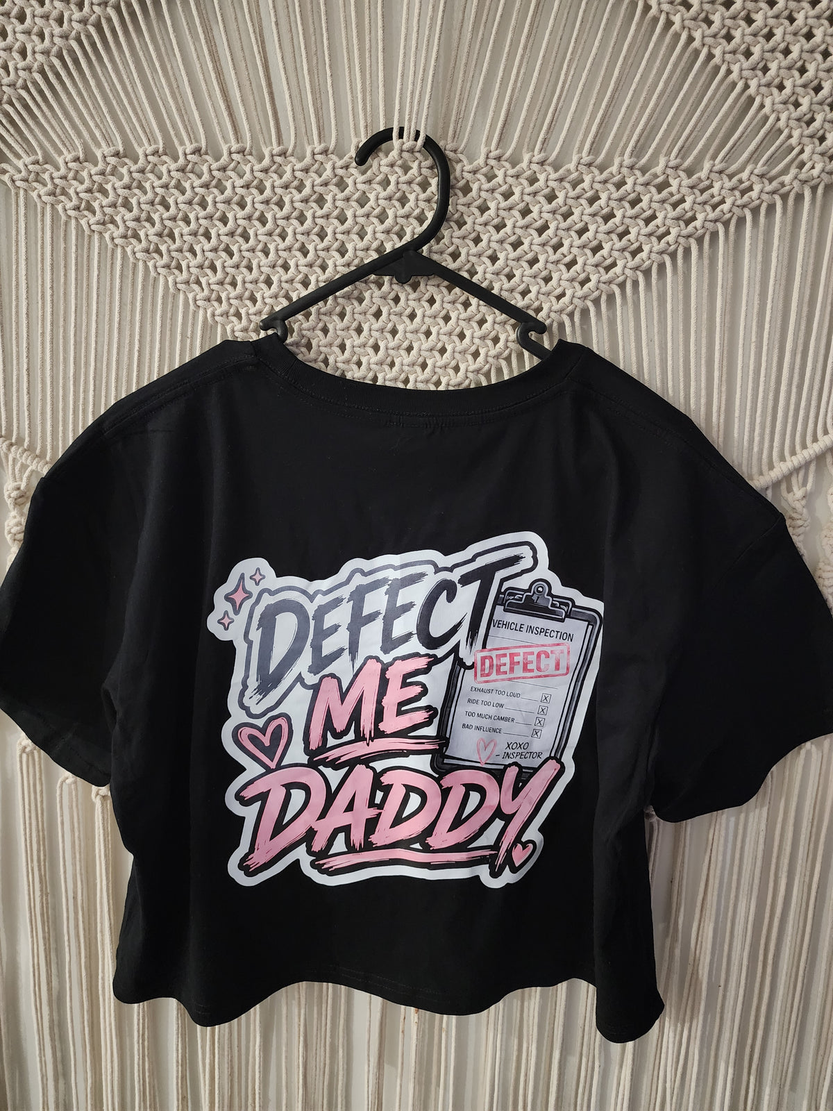 Pre-Order — DEFECT ME DADDY CROP TEE
